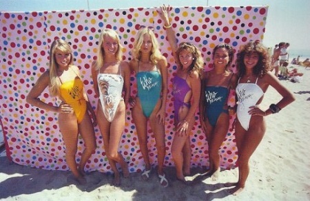 High-cut Swimsuits with 80s Style