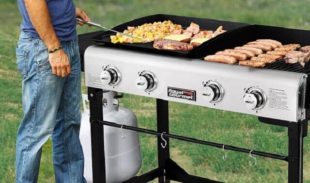 Grill-Griddle Combo