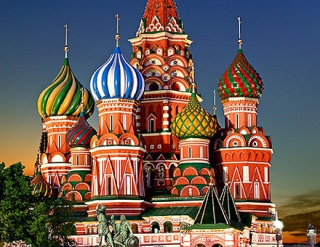 St. Basil's Cathedral, Moscow, Russia