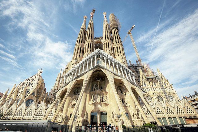 La Sagrada Familia Church, Barcelona, Spain