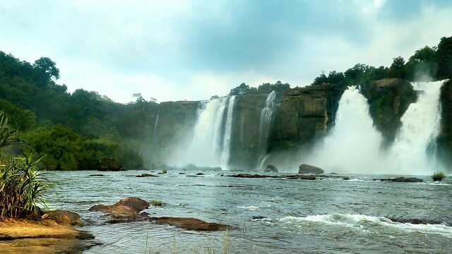 Athirapally Falls - Down View