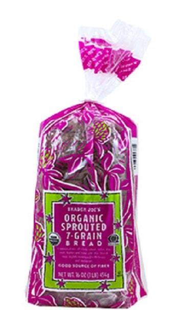 Sprouted 7-Grain Low Carb Bread from Trader Joe's